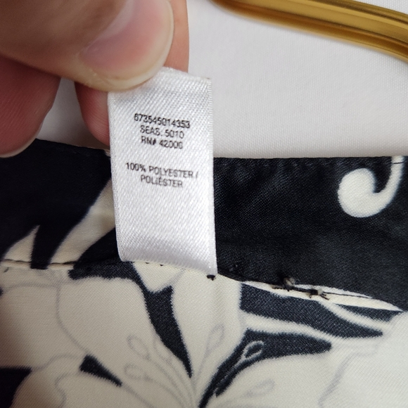 Pink K Size Large Floral Kimono Robe 1/4 Zip - Picture 6 of 10